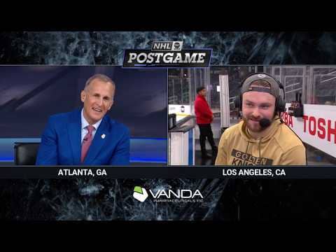 Rasmus Andersson Joins the TNT Crew Postgame