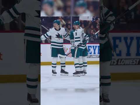 MACKLIN CELEBRINI SETS THE RECORD ‼️  #hockey #nhl #sharks