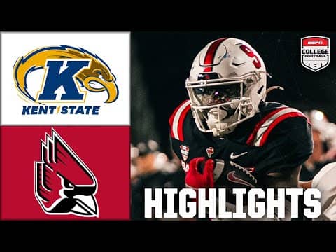 Kent State Golden Flashes vs. Ball State Cardinals | Full Game Highlights | ESPN College Football