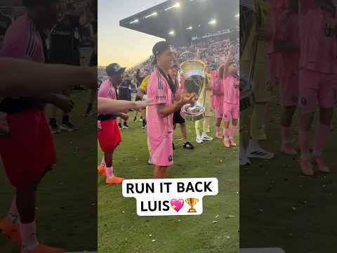 Luis Suárez RE-SIGNS with @intermiamicf 🏆