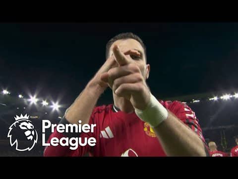 Diogo Dalot tucks away Manchester United's opener against West Ham | Premier League | NBC Sports