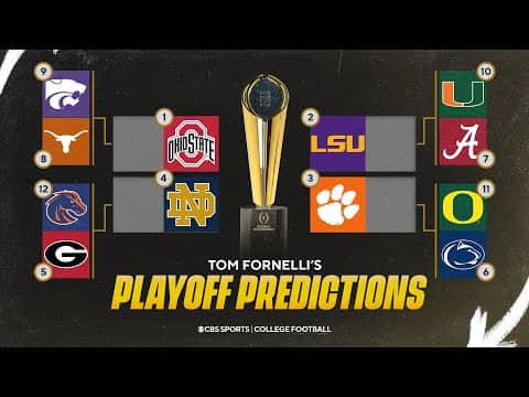 Early College Football Playoff PREDICTIONS: Will Ohio State win back-to-back National Championships?