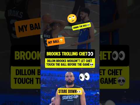 Dillon Brooks is a MENACE for THIS💀