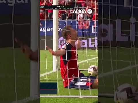 Gol de Budimir en el #OsasunaGirona de la temporada 2022/23 #LaLigaHighLights #Osasuna #shorts