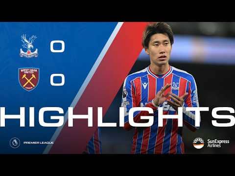 Points shared 🤝 | Premier League Highlights: Crystal Palace 0-0 West Ham United