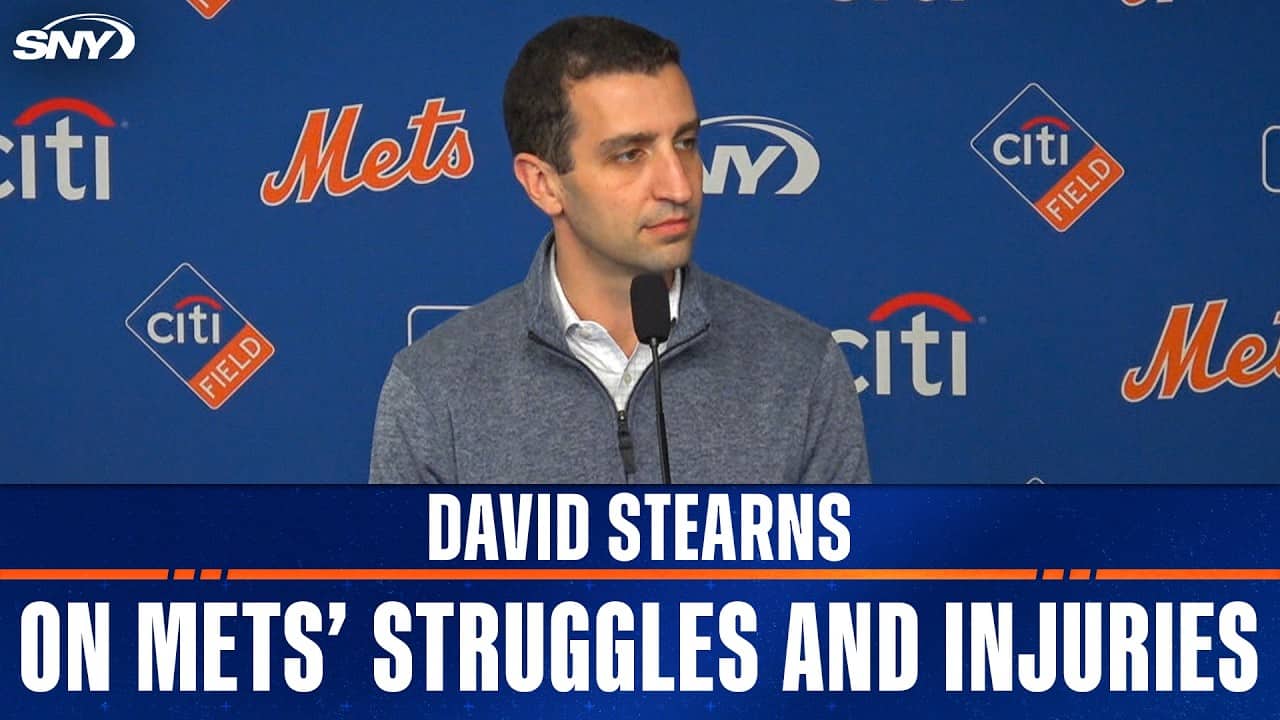 Mets president David Stearns on team struggles, injuries, reasons for losing, potential trade plans