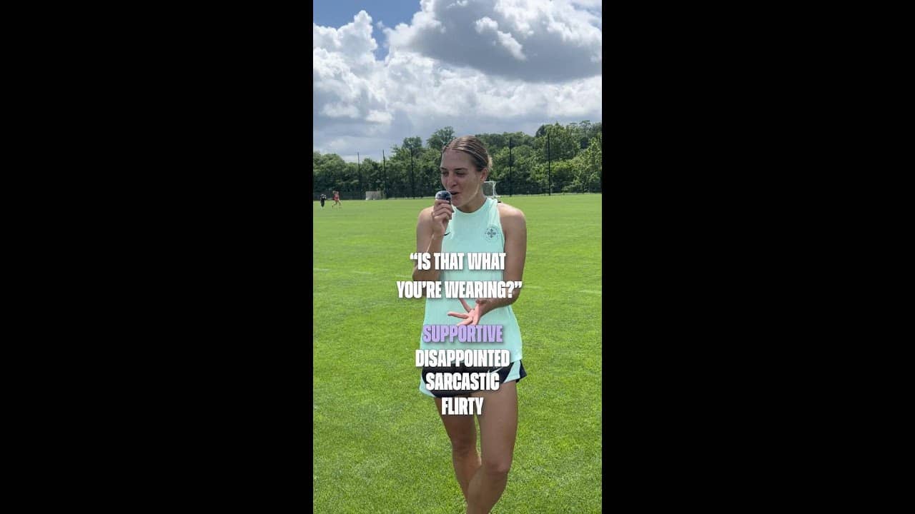 'Is that what you're wearing'