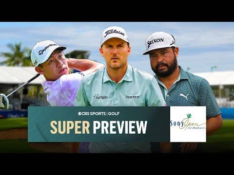 2026 Sony Open Super Preview: Course Breakdown, Predictions & Best Bets | 2026 PGA Tour season