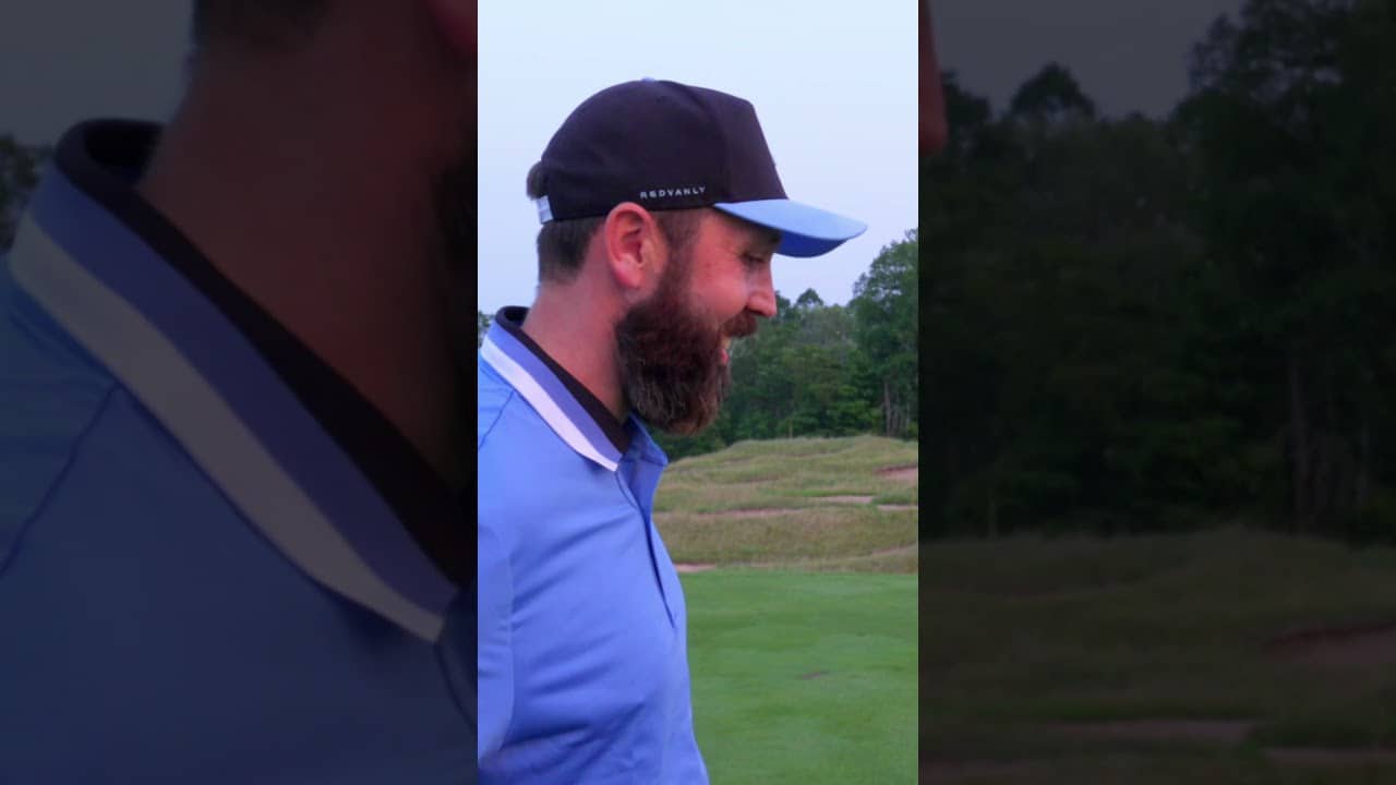 The BEST shot under pressure 🤯⛳️