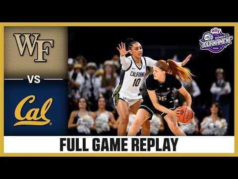 Wake Forest vs. Cal Full Game Replay | 2026 Ally ACC Women's Basketball Tournament