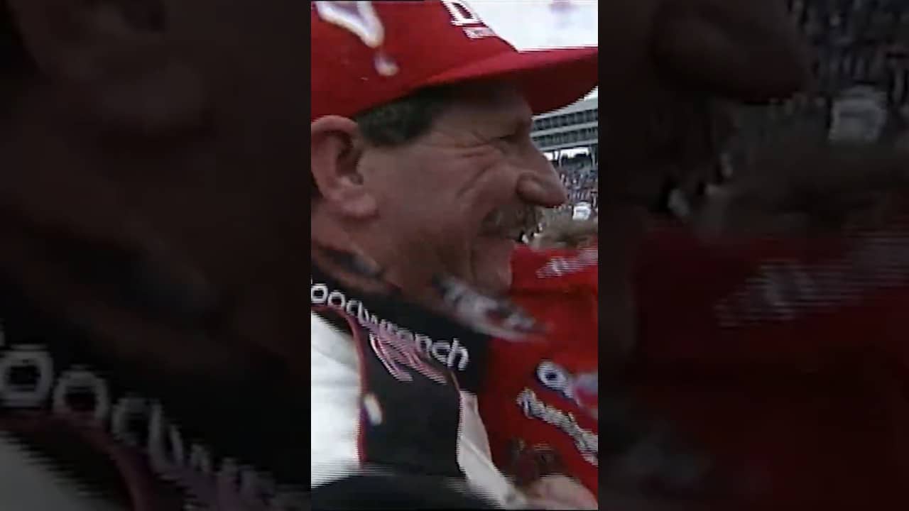 When Dale celebrated Dale Jr.'s first Cup win 🥹