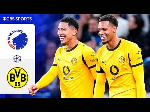 Copenhagen vs. Borussia Dortmund: Extended Highlights | UCL League Phase MD 3 | CBS Sports Golazo