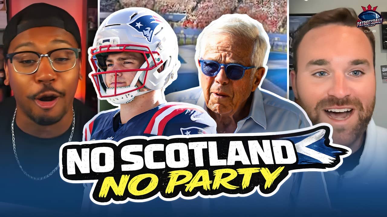 Robert Kraft Wants Patriots to Play in Scotland🏴󠁧󠁢󠁳󠁣󠁴󠁿 After Boston TAKEOVER🔥