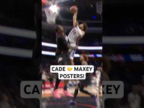 Cade and Maxey posters back to back! 😤