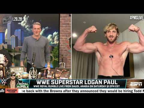 Logan Paul says he expected to be this good in the WWE 💪 ‘Student of the game’ | The Pat McAfee Show