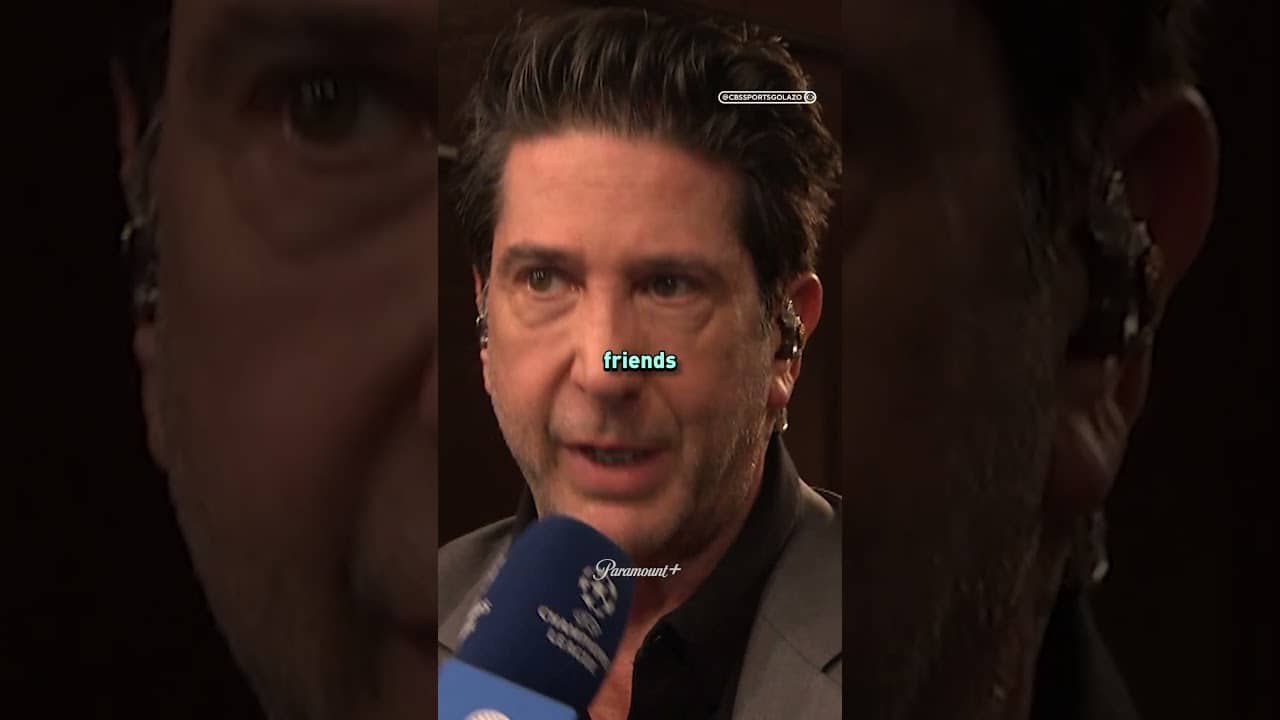 David Schwimmer knowing Stoke Newington wasn't on our bingo card 😂 #BeckhamAndFriends #UCLFinal