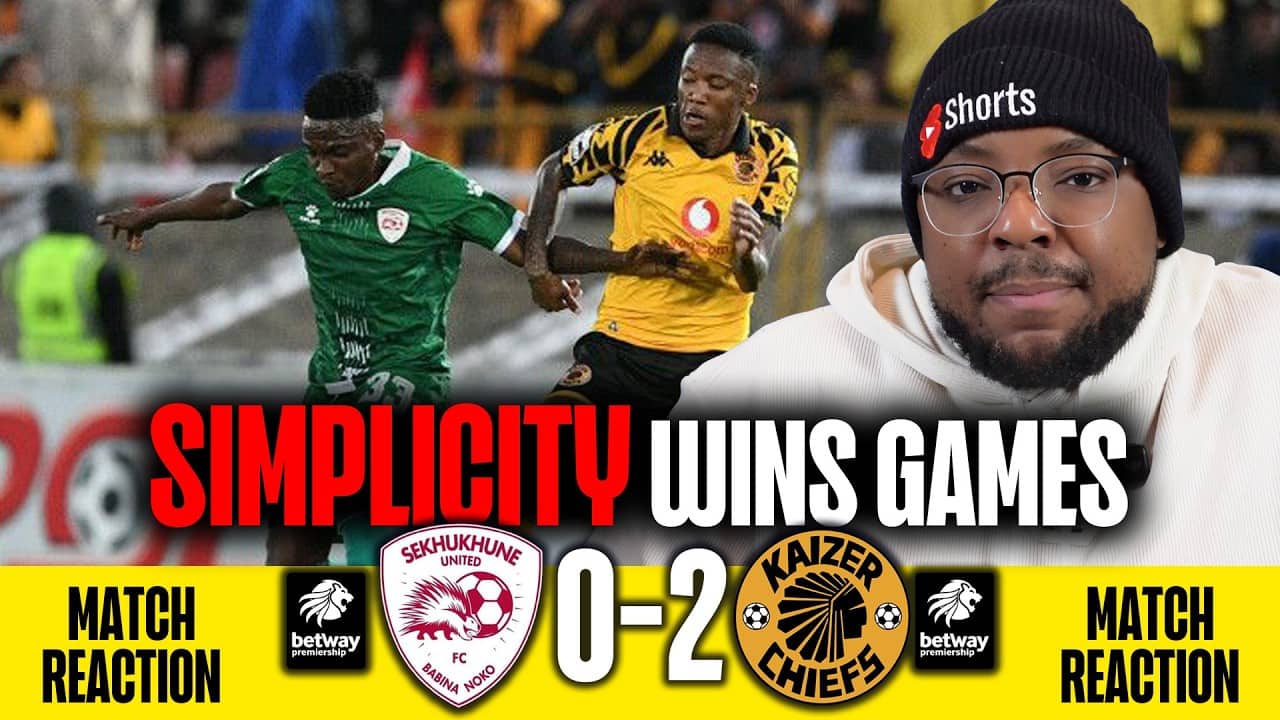 CAF Confederations Cup is Secured By Simplicity❗Sekhukhune 0-2 Kaizer Chiefs | #betwaypremiership