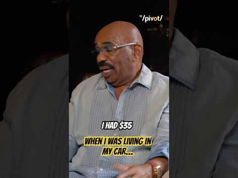 Down to his last $35,Steve Harvey talks about the one moment that changed his life before he gave up