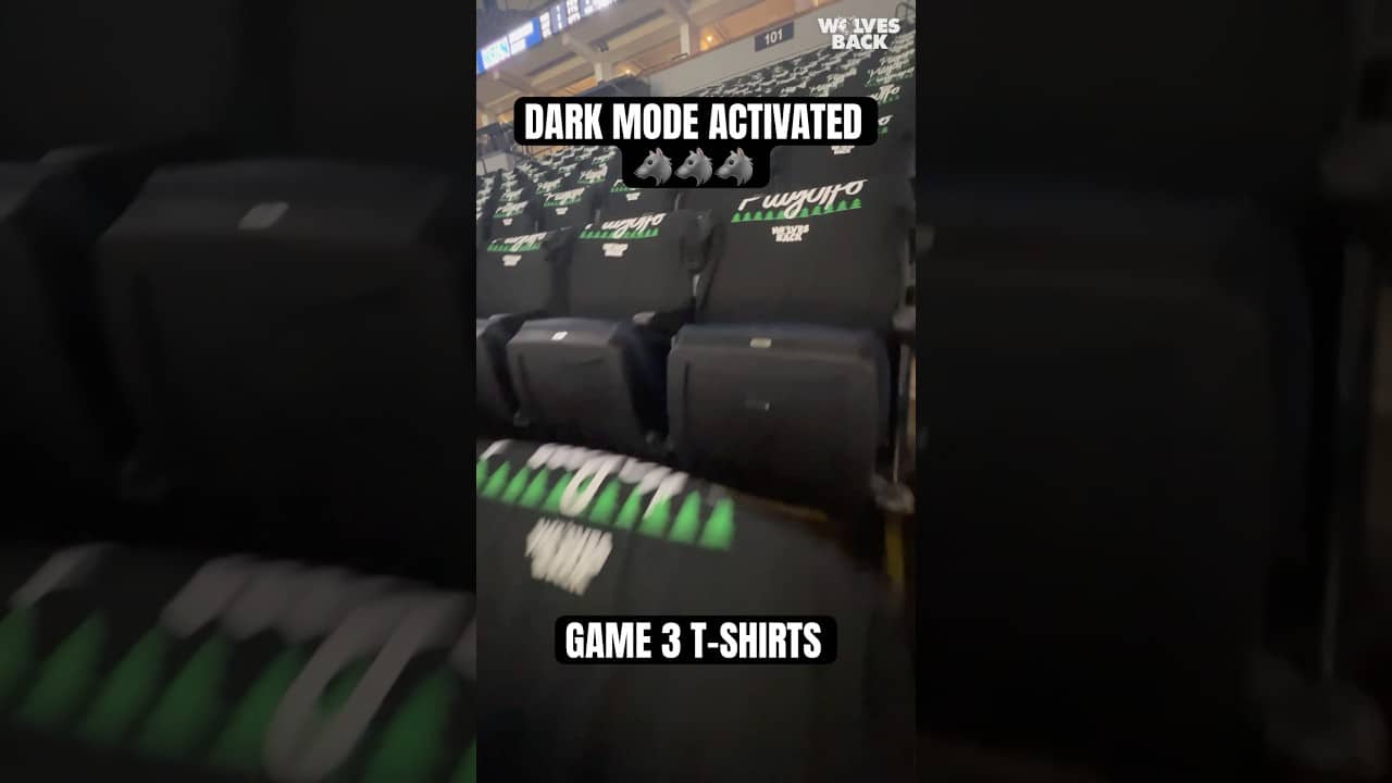 It’s a Blackout in the Target Center 👀