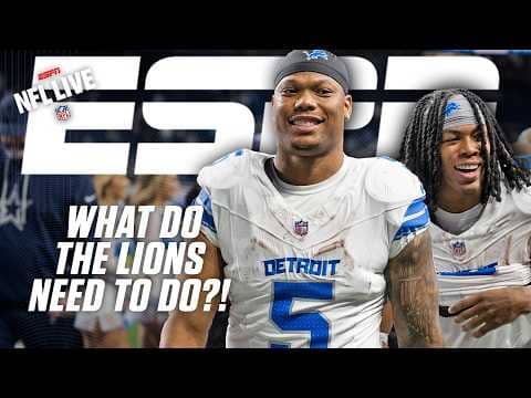 Will the Detroit Lions make it to the postseason? + Expectations for Jaguars vs. Broncos | NFL Live