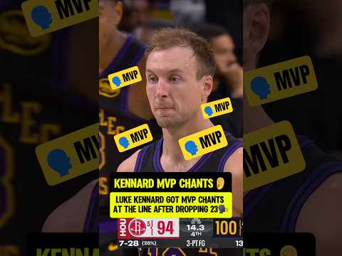 Luke Kennard getting MVP Chants💀