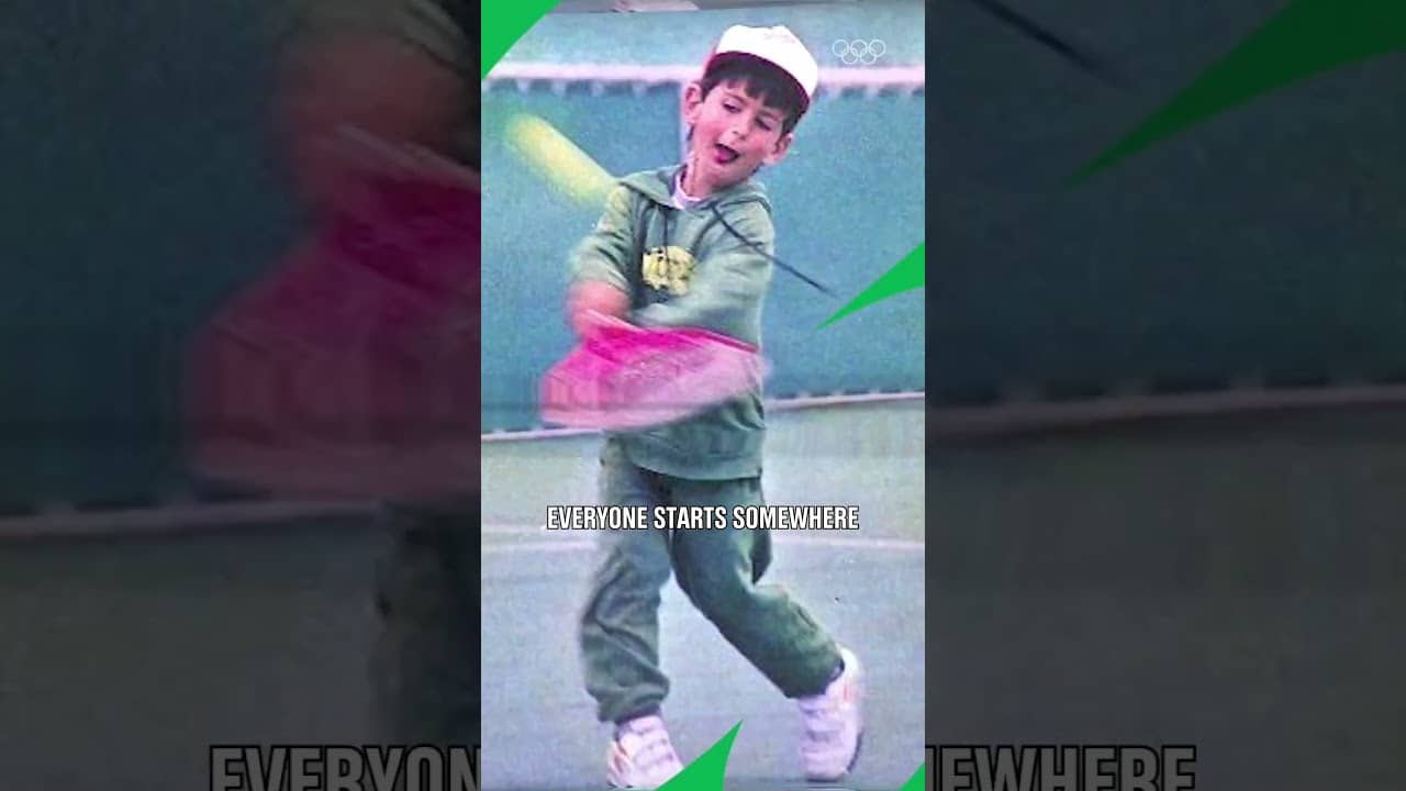 You never know where day one might lead... Just ask Djokovic. 😉 #Olympics #LetsMove