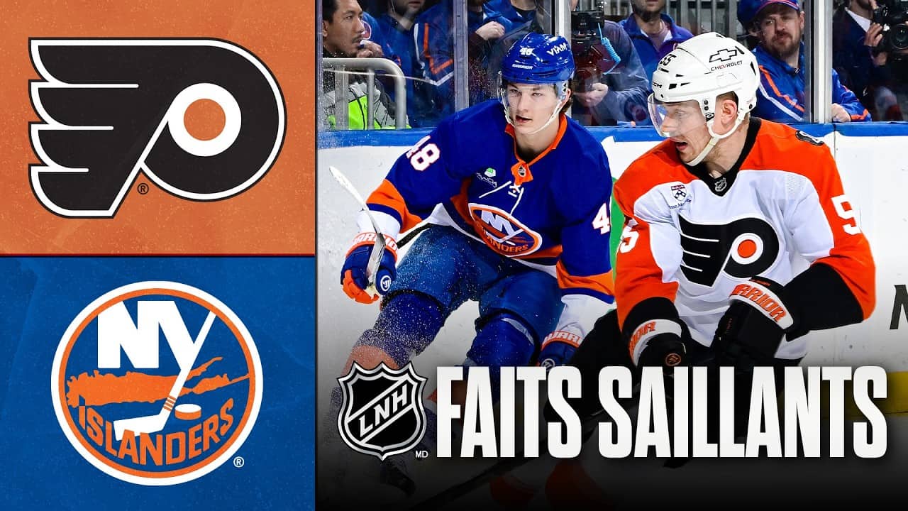 Flyers vs Islanders 03/04/26 | Faits saillants