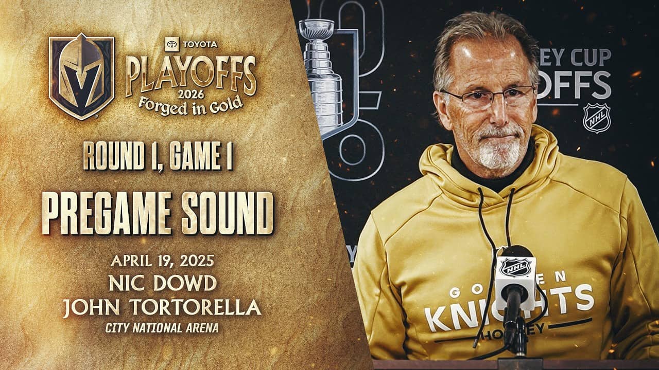 🎥 Round 1, Game 1 Pregame Sound: Dowd & Tortorella
