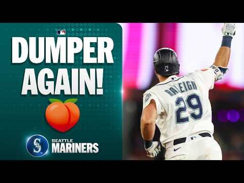 Big Dumper is on FIRE! Cal Raleigh homers for a THIRD STRAIGHT GAME! 🍑🔥| MLB Highlights