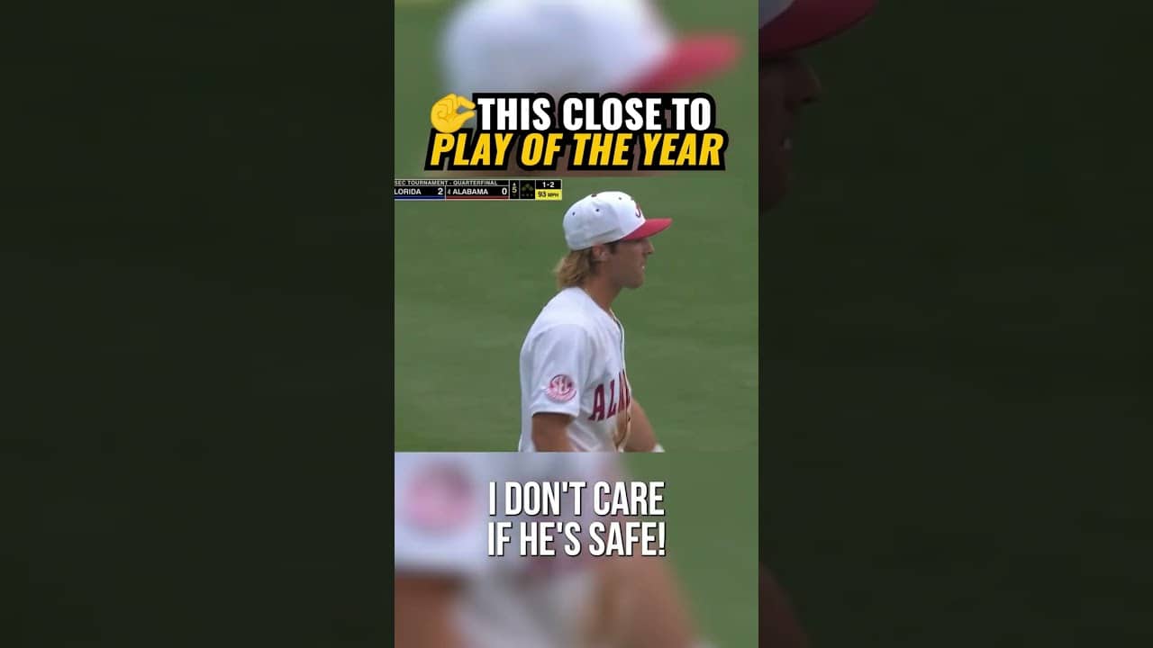 Thiiiis close to being the play of the year. 😳 