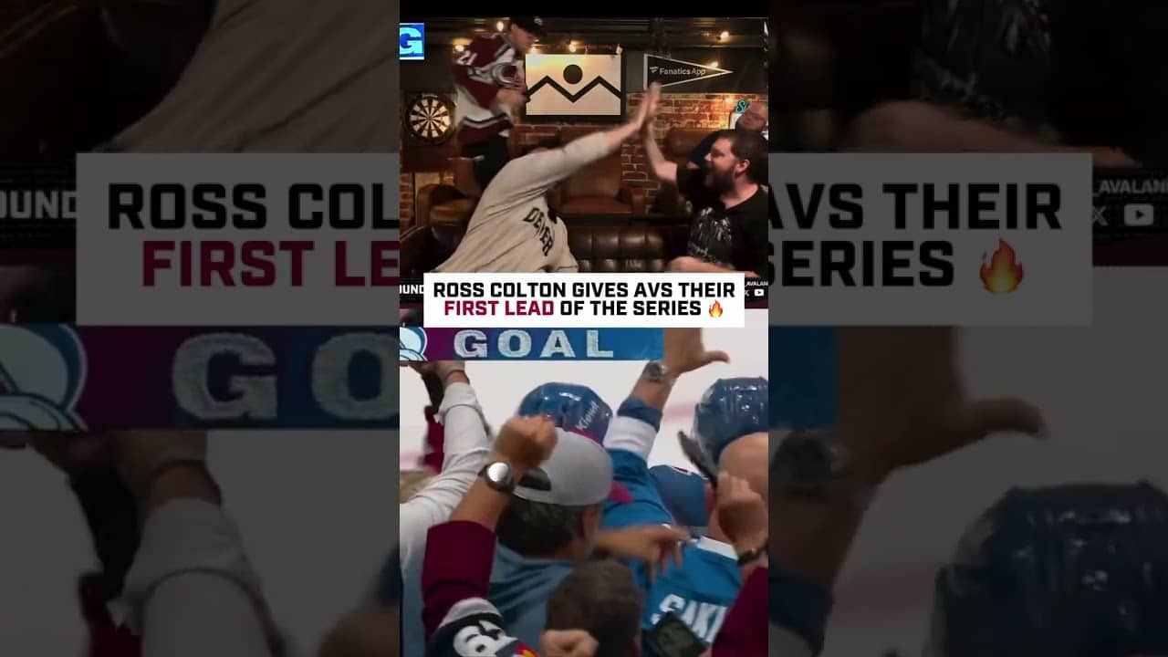 Reaction to Ross Colton’s Game 2 Goal 🔥😮‍💨
