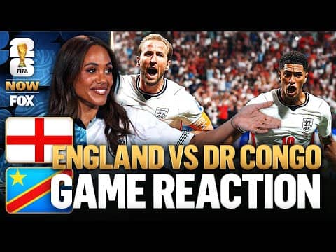 HARRY KANE MAGIC🚨🪄 Instant Reaction to England's 2-1 win vs DR Congo, advancing to Round of 16 ⚽️