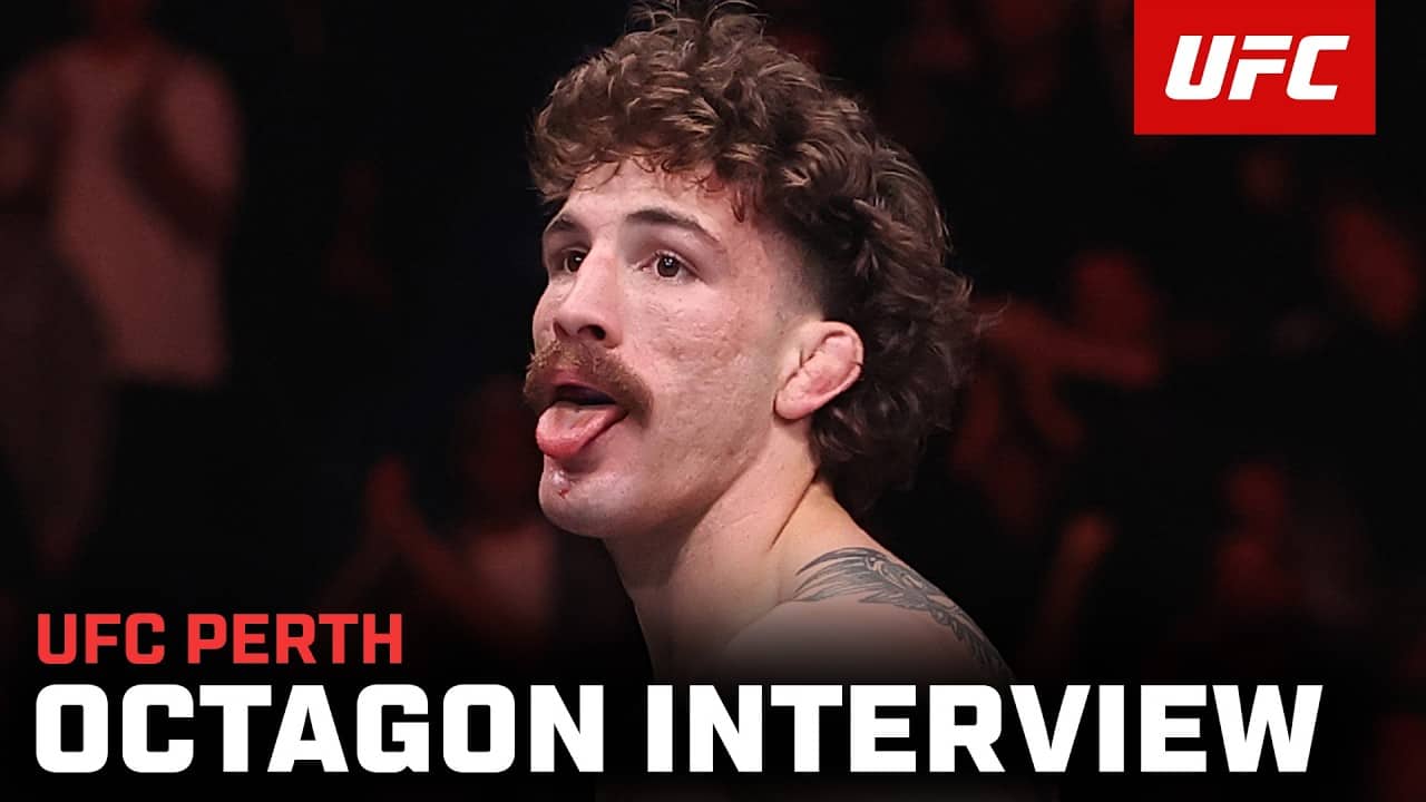 Quillan Salkilld Octagon Interview | UFC Perth