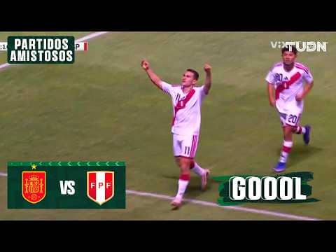 ¡GOLAZO DE PERÚ! | España 3-1 Perú | Amistoso Internacional - Rumbo al Mundial 2026 | TUDN