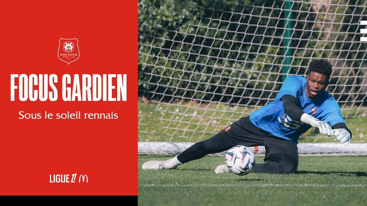 Au cœur de la séance de nos gardiens de but ☀️.