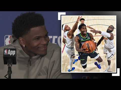 Anthony Edwards Speaks After Game 1 In Denver | April 18, 2026