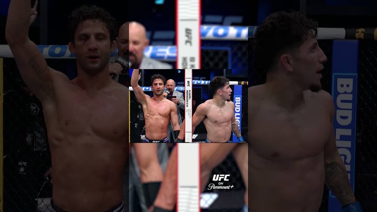 Mitch Raposo Wins The Decision 👀 #ufcvegas119