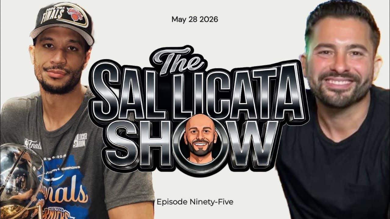The Sal Licata Show Ep 95- Nick Kostos talks Knicks Finals,Jets and Giants Schedules and MORE!