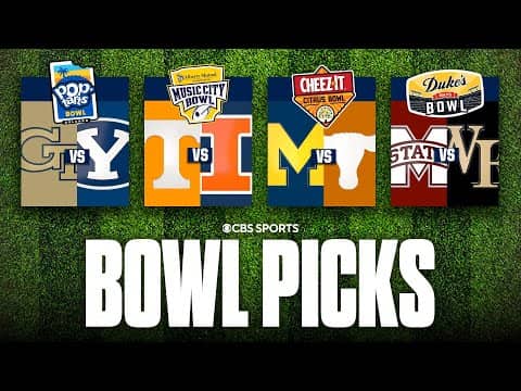 Picks for EVERY Bowl Game in College Football | Predictions and Best Bets