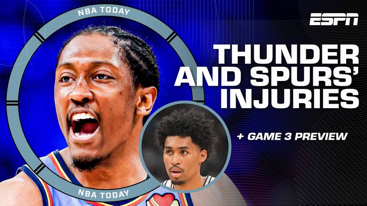 The latest on Jalen Williams' and Dylan Harper's injuries heading into WCF Game 3 ‼️ | NBA Today