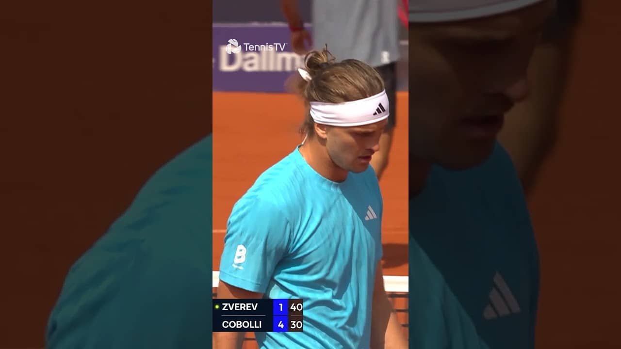 Cobolli Masterclass vs Zverev 🥵