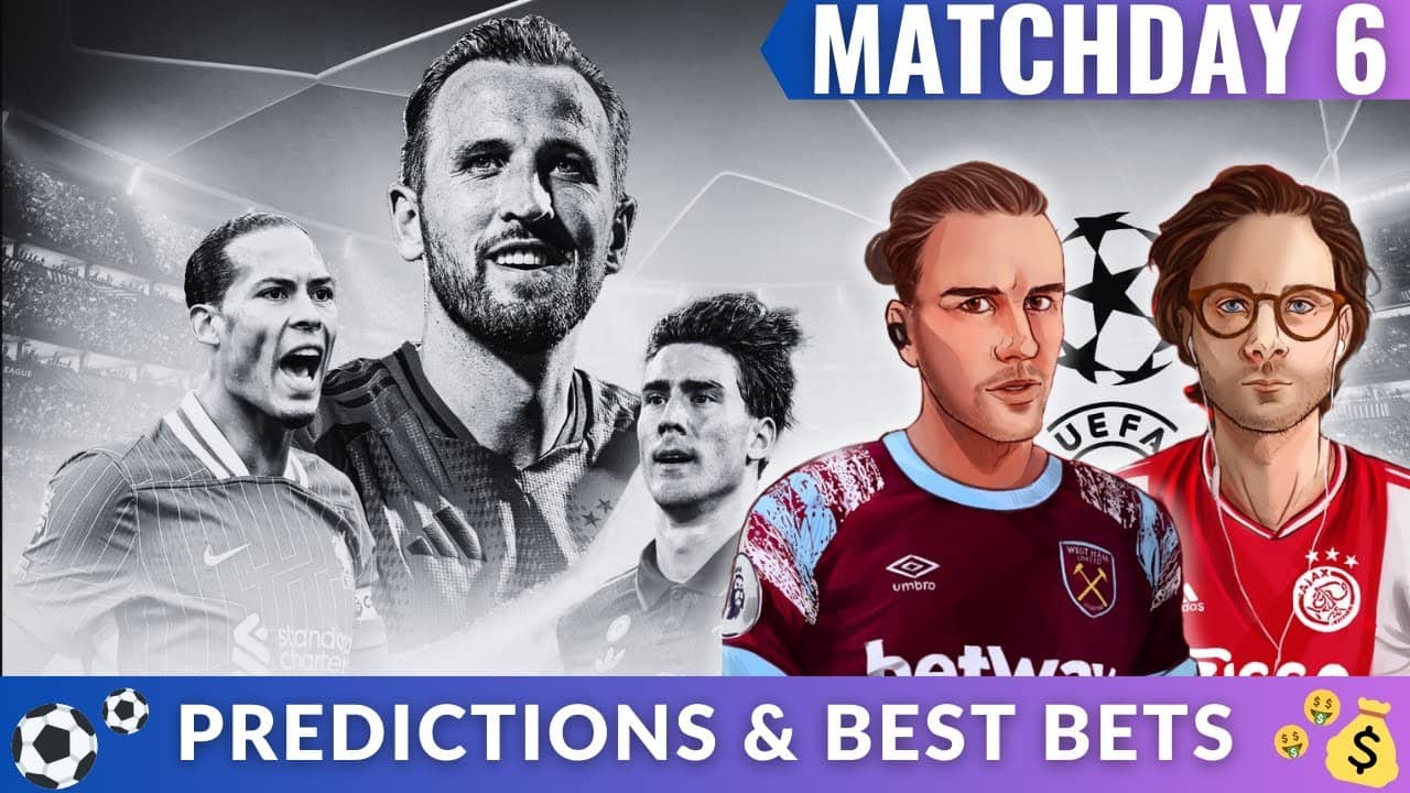 Champions League Betting for Matchday 6 | Real Madrid vs Man City, Inter vs Liverpool, and More!