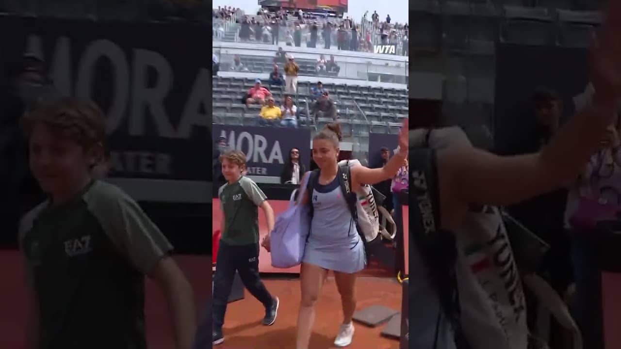 Defending champion back on home soil! 🏆 #WTA #IBI26 #JasminePaolini