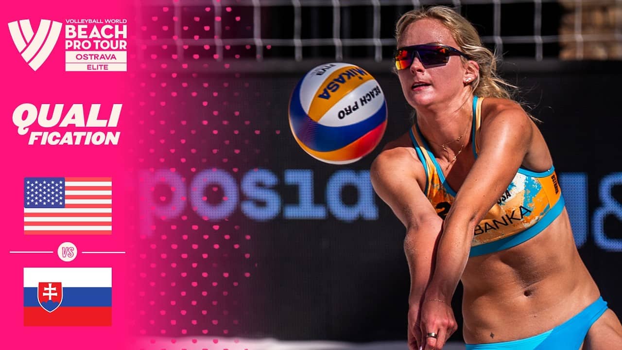 Hughes/Batenhorst vs. Tokosova/Terenova - Qualification Highlights | Ostrava 2026 #BeachProTour
