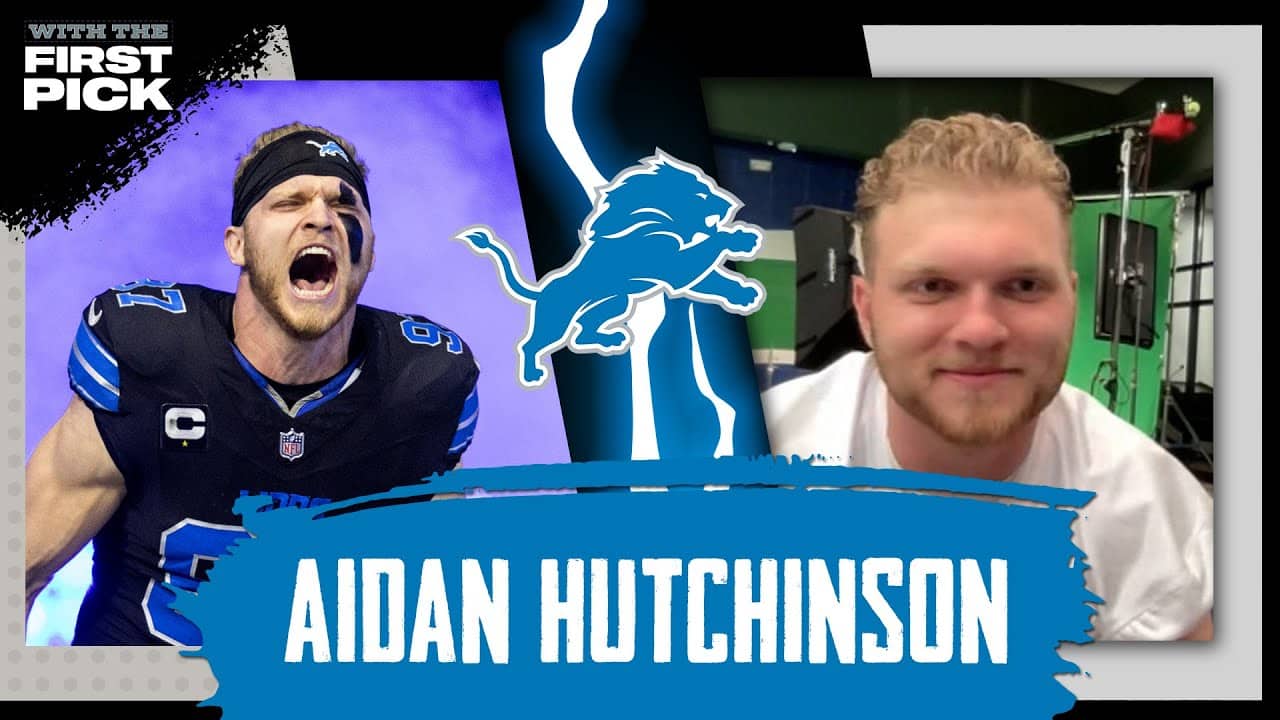 Lions’ Aidan Hutchinson Details Recovery From Season-Ending Injury + Regrets Not Meeting Eminem 😱