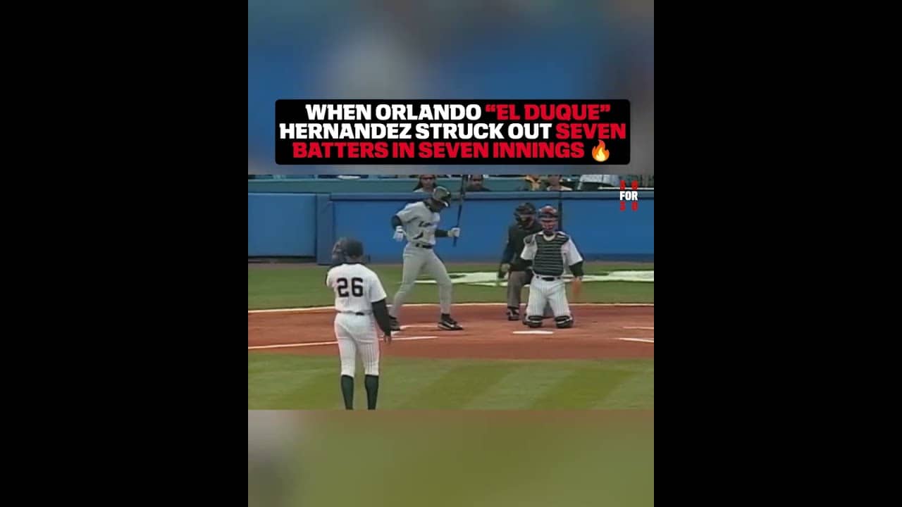 On June 3, 1998, Orlando Hernandez made his iconic Major League debut for the New York Yankees ⚾️