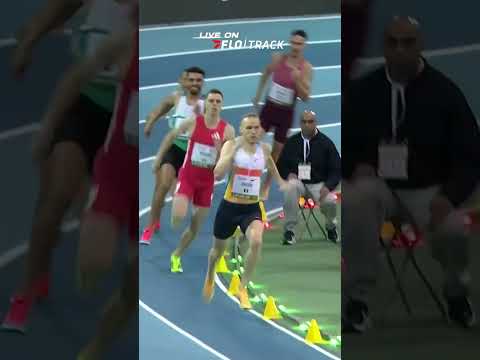 🇧🇪🎥 Eliott Crestan keeps his stellar 2026 season rolling with a win in Lievin. 1:43.91 800m