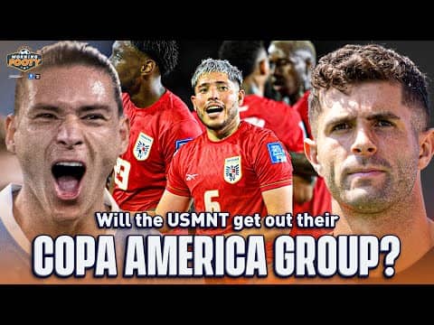 Copa América Group C: Will the USMNT make it out the group?! | Morning Footy | CBS Sports Golazo