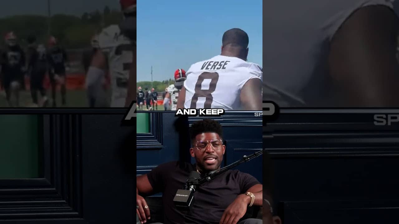 Daaaammmnnn!!!! Acho held no punches on Dillon Gabriel being stingy with No. 8 #browns