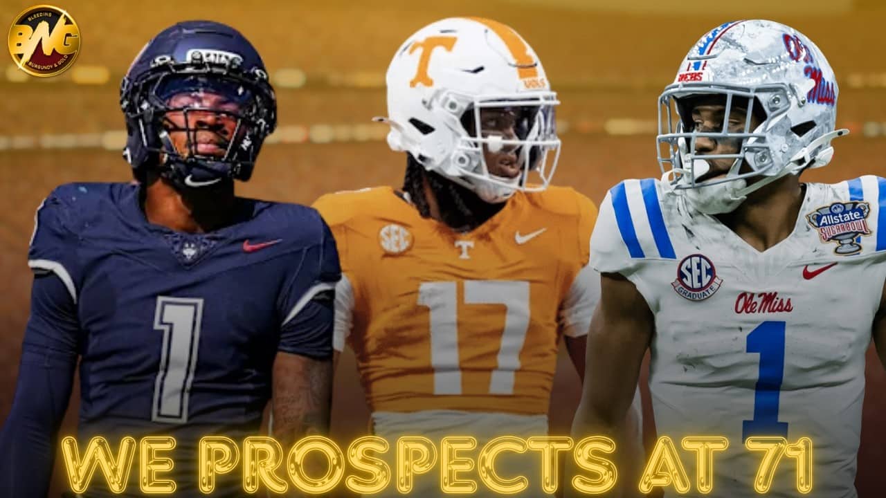 FIVE WIDE RECEIVER Prospects the COMMANDERS SHOULD BE INTERESTED in at 71